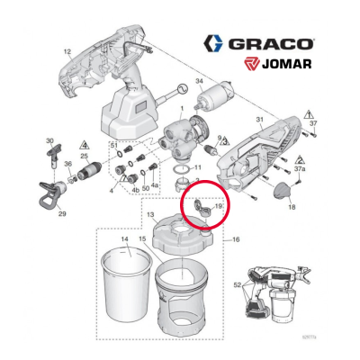 128726 GRACO SCREW,MACH,PHILLIPS,PAN HD