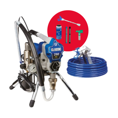 EQUIPO DE PINTAR AIRLESS GRACO CLASSIC S 290 SOBRE SOPORTE - 17C344