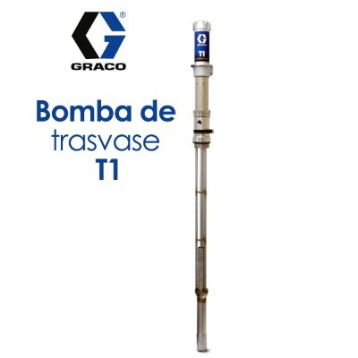 BOMBA DE TRASVASE INOXIDABLE T1 (2:1)  GRACO , BIDON  200 L. - 256200
