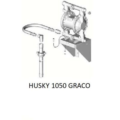 246376 GRACO HUSKY 1050 DIAPHRAGM FEED SYSTEM COMPLET