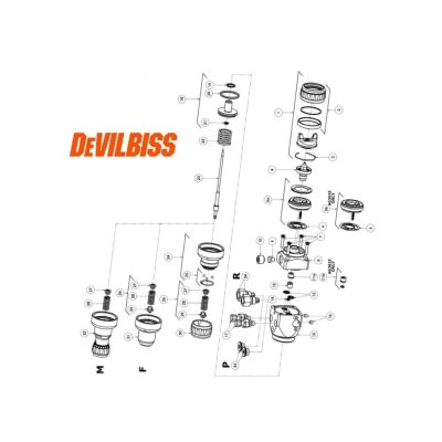 POMO DE AJUSTE | Devilbiss SPA-166-K |