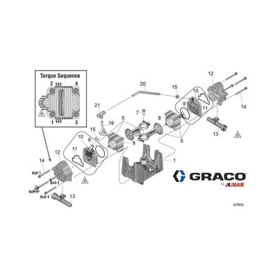 RACOR, compresión, T, 3/8      | Graco 17H659 |