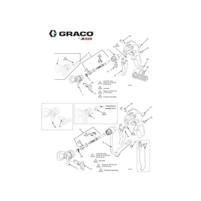 RAC V Switch Tip, size 517, models 243283 and 234237 | Graco 286517 |