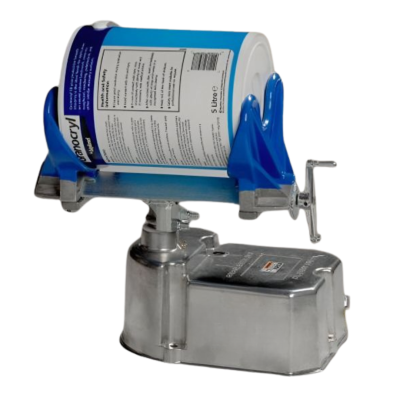 PNEUMATIC PAINT CAN SHAKER. MIX THE PAINT THOROUGHLY