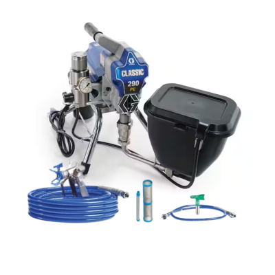 GRACO CLASSIC S 290 SOBRE SOPORTE CON TOLVA