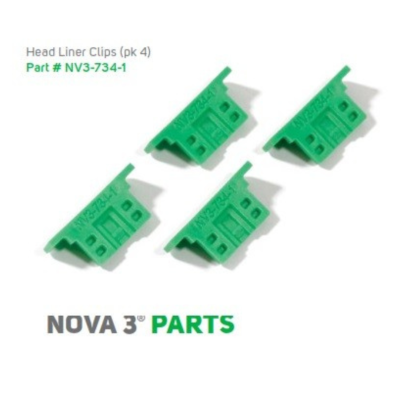 Clip cierre para el  Casco Chorreador NOVA 3 ( pack  4 unids )