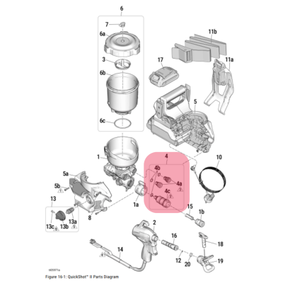  KIT, OUTLET VALVE, QUICKSHOT II - 2014548 Graco