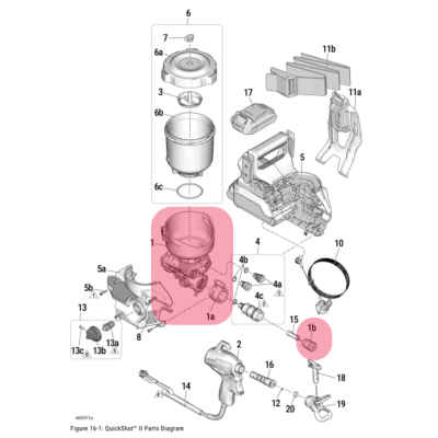 KIT, PUMP ASSEMBLY, FILTERED, QUICKSHOT II