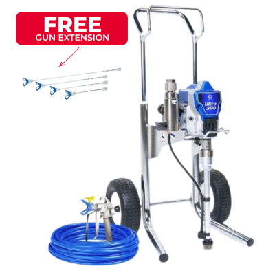Airless electrico Graco Ultra 390 con alargo de pistola gratis