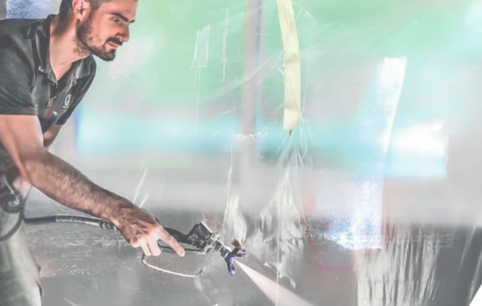 Airless para pulverización de productos densos