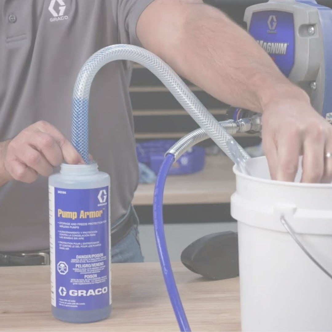 líquido para mantenimiento y proteccion de máquinas airless Graco Pump Armor
