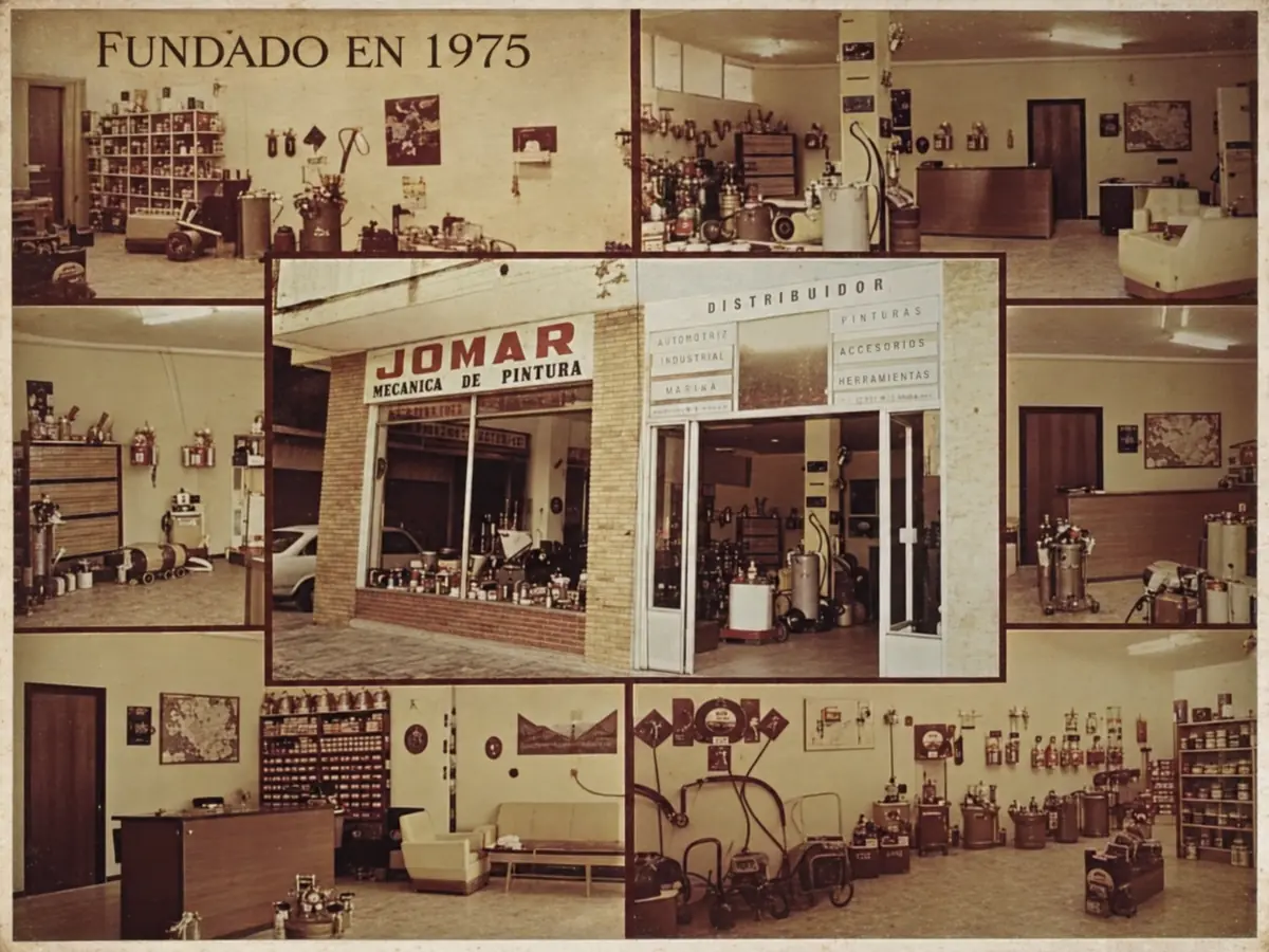 Historia y equipo familiar de JOMAR desde 1975